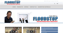 Desktop Screenshot of getfloodstop.com
